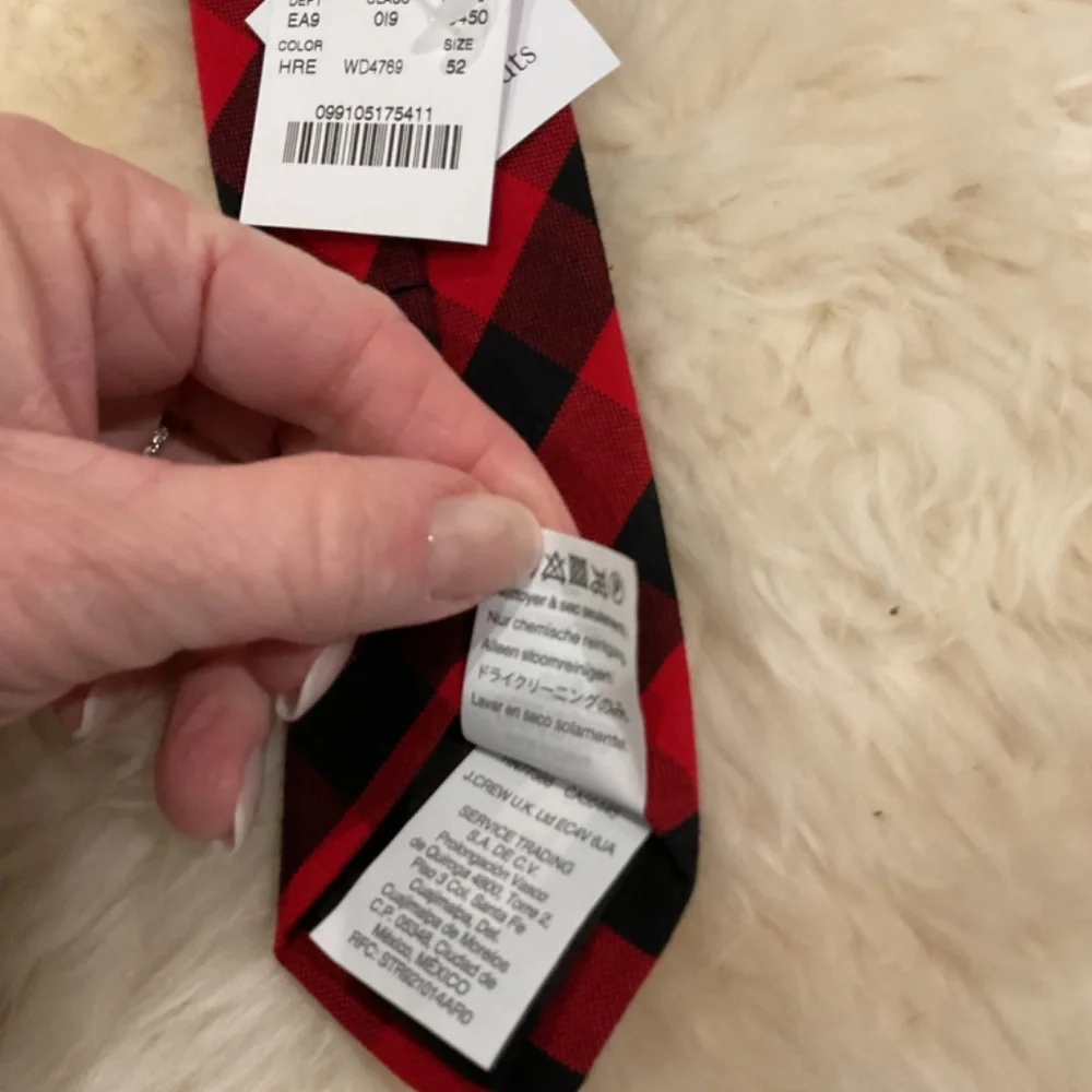Boys Crew Cuts by J Crew Tie Buffalo Check